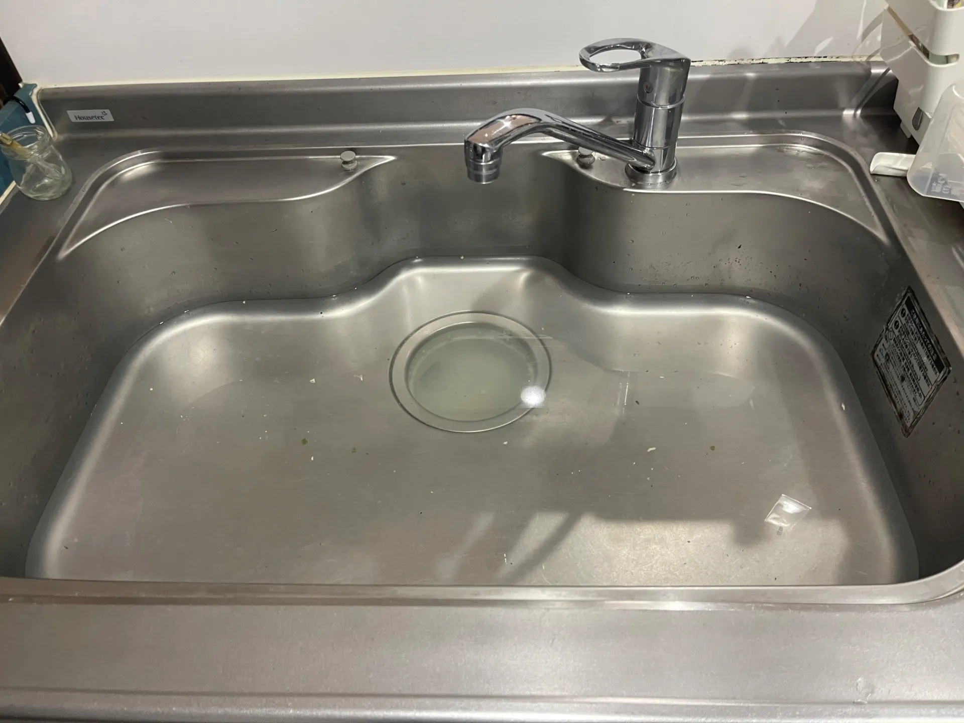 和歌山県御坊市で台所詰まり修理